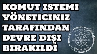 CMD komut istemi yöneticiniz tarafından devre dışı bırakıldı hatası Çözüm [upl. by Iruyas]