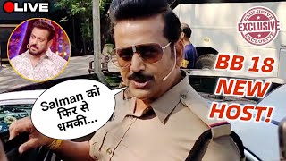 Ravi Kishan पहुंचे BB 18 के Set Weekend का Waar करेंगे Host Salman के Security Reasons बने वजह [upl. by Anileva]