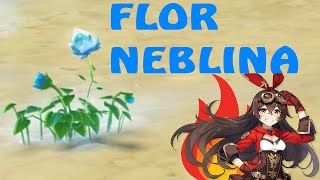 GENSHIN IMPACT  FLOR NEBLINA  Donde y como recolectar [upl. by Fritts152]