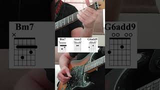 Guitar Chords Bm7  Asus2  G6add9 [upl. by Hogen]