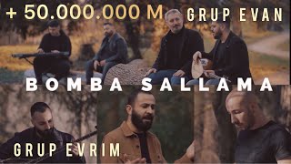 Grup Evan feat Grup Evrim  Sarı Yazmalım Sallama  YENİ KLİP 4K [upl. by Kimbell]