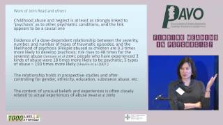 Lucy Johnstone Psychological formulation in psychosis Conference 7th March 2014 Wales [upl. by Selemas]