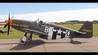 P51B Mustang Berlin Express Canopy Failure at Flying Legends 2017 [upl. by Verras]