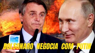 Bolsonaro Negocia Com Vladimir Putin Consequências Para o Brasil [upl. by Wilbur943]