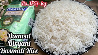 DAAWAT Biryani Basmati Rice  Daawat Biryani Basmati Rice Review amp Cooking Demo [upl. by Ttennaej]