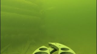 Underwater Drone footage Lakeview Landing Schoodic Lake Maine [upl. by Von]