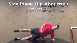 Side Plank Hip Abduction for Glute Strengthening [upl. by Duj]