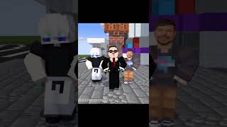 Mr Beast Learn Gangnam Style but screwed up by skibidiman mrbeast minecraft skibidiman [upl. by Nehtanhoj]