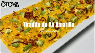 Tiradito de Aji Amarillo con Diego Otoya  Cazador de Recetas  Episodio No 6  byOtoya [upl. by Kries]