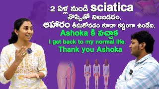 Got relief from 2 years severe Sciatica pain  Best Chiropractor in Hyderabad [upl. by Yarod]