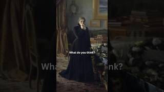 Inconsolable grief by Ivan Nikolayevich Kramskoy history art artshorts [upl. by Luahs]