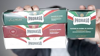 Different Proraso Shaving Creams Compared [upl. by Prebo]