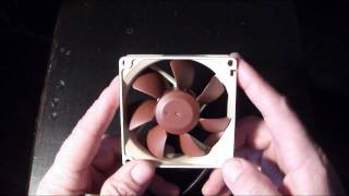 Product showcase Noctua NFR8 80mm PWM fan [upl. by Lede843]