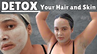 Detox HAIR and skin  BENEFITS of using bentonite clay  South African Youtuber [upl. by Nickelsen81]