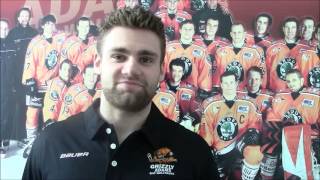 Gerrit Fauser im ersten Interview beim EHC [upl. by Rodnas484]