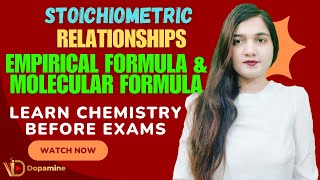 Stoichiometric Relationships 4  Empirical Formula  Molecular Formula Numerical  JEE  NEET NTSC [upl. by Oecile]