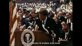 John F Kennedy quotAbbiamo deciso di andare sulla Lunaquot  Sub ITA [upl. by Leamhsi252]