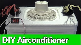 How to Make a Homemade Air Conditioner  DIY AC Easy and Quick [upl. by Nenerb820]