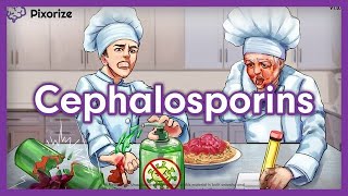 Cephalosporins Mnemonic for Nursing Pharmacology NCLEX [upl. by Ahsya328]