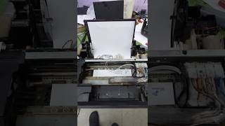 Epson L380 printer new head change shorts shortsfeed [upl. by Ahtebbat]