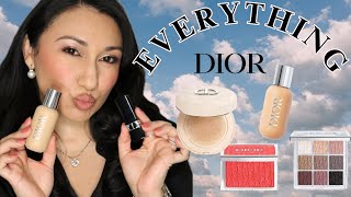 Full Face Using DIOR Beauty  Rostro Completo Usando Solo Productos DIOR grwm 🌸✨🍒 [upl. by Laris]