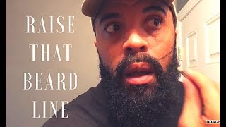 RAISING THE CHEEK LINE ON MY BEARD  WILD GROWTH HAIR OIL  30 DAY CHALLENGE [upl. by Servais]