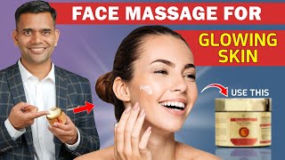 Daily Face Massage at Home For Glowing Younger Looking Skin [upl. by Blaine214]