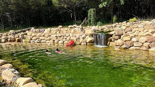 1 Man DIY Swim Rec Pond Build [upl. by Airlee806]