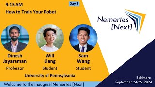 How to Train Your Robot  Dinesh Jayaraman Will Liang and Sam Wang [upl. by Enrobialc]