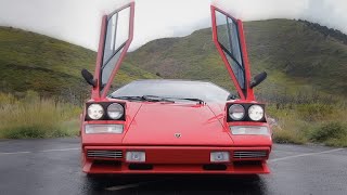 LAMBORGHINI COUNTACH V12  DRIFT BURNOUT SOUND quotCOMPILATIONquot [upl. by Houston]