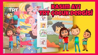 Trt Çocuk Kasım Ayı Dergisini Açıyoruz Aslan Nasreddin Hoca Ege ile Gaga Dergi İnceleme Çocuk [upl. by Ioves]