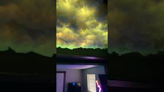 I made LED cloud lights for my ceiling☁️ shorts diy cloudlightnings led gamingroom [upl. by Ettenyl]