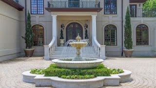 Stunning Mediterranean Style Estate in Acworth Georgia [upl. by Dronski]