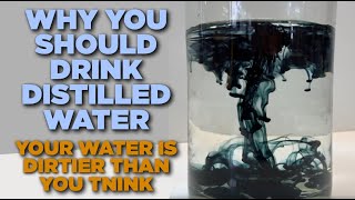 Tap Water Analysis  Three Reasons Why I Drink Distilled Water [upl. by Etsirhc841]