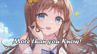 MrRevillz  More Than You Know Sped Up Cover Lyrics 8D Audio Nightcore  USE HEADPHONES 🎧 [upl. by Leftwich637]