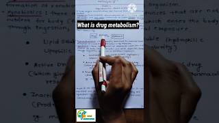 What is drug metabolism Phase i and phase ii reaction medicinal chemistry 1 aapalpharmacy [upl. by Atinar641]