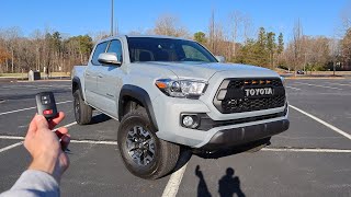 2021 Toyota Tacoma TRD Off Road Start Up Walkaround Test Drive and Review [upl. by Hsiwhem]