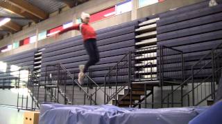 Long Jump Box Drills Feb 3 2012 [upl. by Kcirrag]