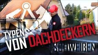 Dachdecker  4 Typen von Dachdeckern beim schweißen [upl. by Annalee278]