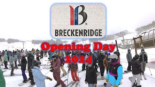 Breckenridge Opening Day 2024 [upl. by Claudia]