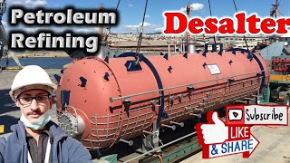 How Crude Oil Desalter works in Refinery Urdu  Hindi [upl. by Gelasias]