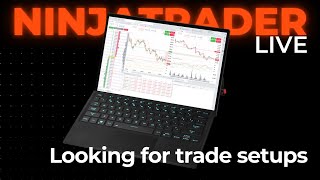 Book Club Looking for trade setups  NinjaTrader Live [upl. by Pepito]