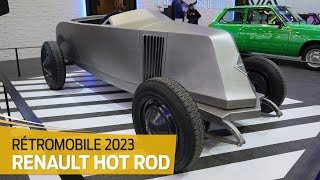 Rétromobile 2023 Renault Mute the Hot rod [upl. by Oetam]