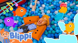 Nonstop Blippi Ballpit Boat Song 30 Min Loop  BLIPPI  Educational Songs For Kids [upl. by Aliuqa]