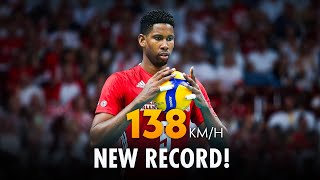 TOP 20 Monster Volleyball Serves by Wilfredo Leon  130kmh Serves [upl. by Kuehnel]