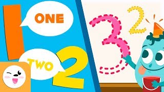 Numbers 1 to 10  Learn to write and count from 1 to 10 [upl. by Oscar919]