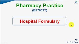 2b Hospital Formulary [upl. by Mcclees]