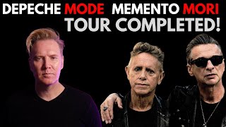 Depeche Mode Memento Mori Tour Completed [upl. by Kermy431]