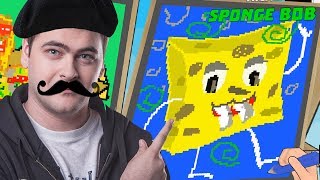 NIE WIEM JAK WYGLĄDA SPONGE BOB  Battle of Painters [upl. by Steve345]