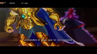 saint seiya soldier soul emulador horizon emu android aiolia vs shaka arles saiya [upl. by Faydra]